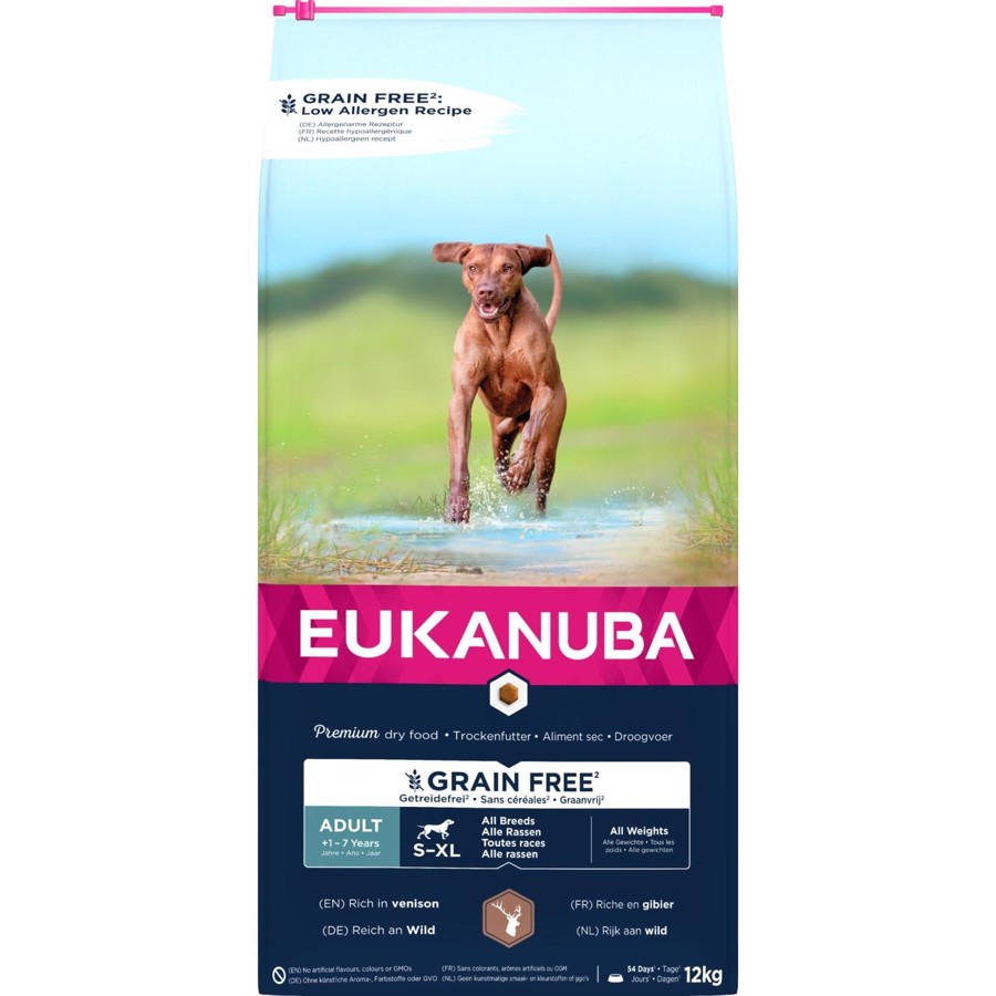 Eukanuba Adult Grainfree Venison, 12 kg