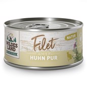 Wildes Land Cat Filet Chicken Pure dåsemad, 80g