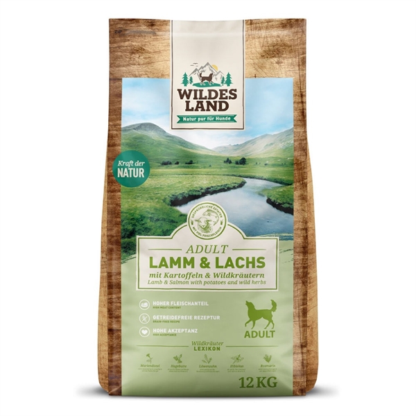 Wildes Land Classic Adult Lamb & Salmon, 12 kg