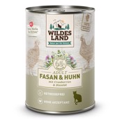 Wildes Land Cat Pheasant & Chicken With Cranberries, 400g