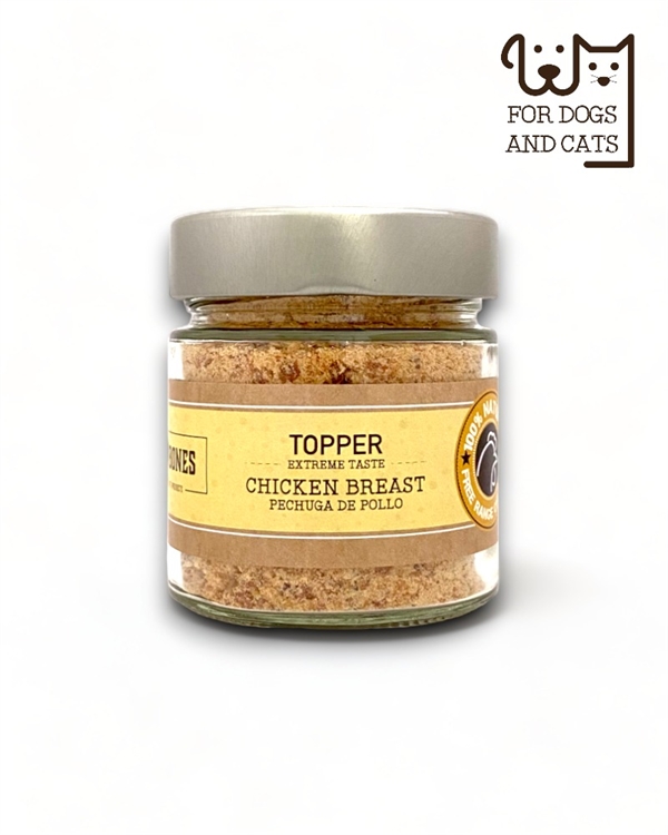 Mr. Bones Toppers Chicken breast, 100g