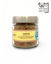 Mr. Bones Toppers Atlantic Mackerel,  100g