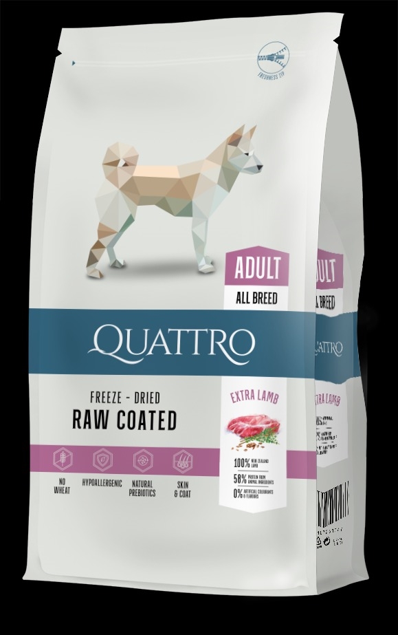 Quattro Adult Lamb & Rice, 3 kg