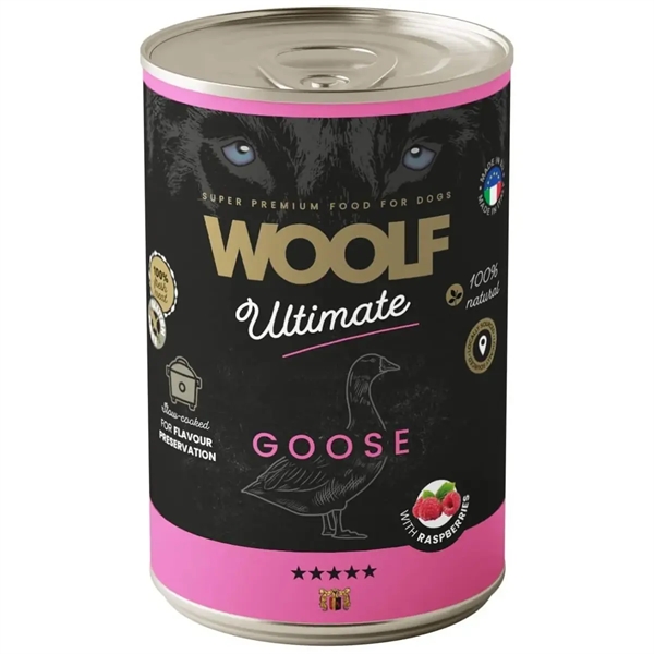 Woolf Ultimate Goose dåsemad, 400g