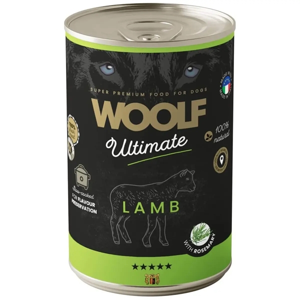 Woolf Ultimate Lamb dåsemad, 400g