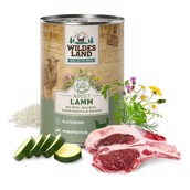 Wildes Land Classic Lam dåsemad til hunde, 400g