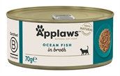 Applaws Cat Dåsemad, Ocean Fish in Broth,70g