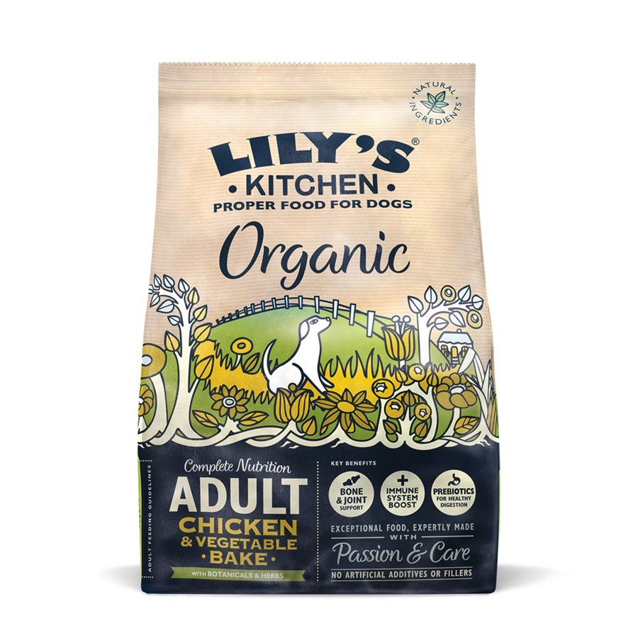 Lilys Kitchen Organic Chicken, 2.5 kg - ØKOLOGISK - KORT DATO