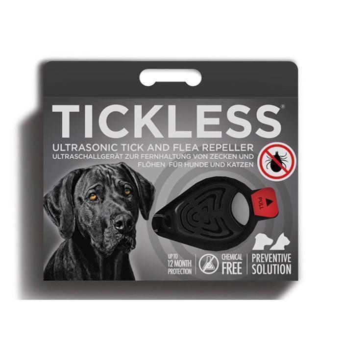 TickLess Pet - ultralyd mod flåter og lopper, Sort