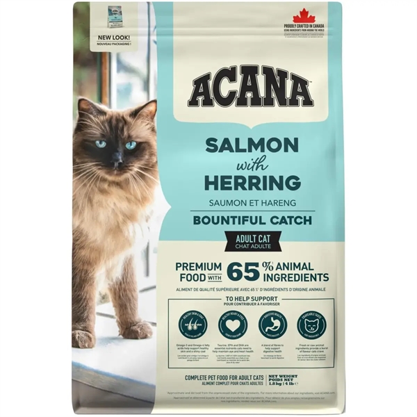 Acana Bountiful Catch, voksenfoder til kat, 340g