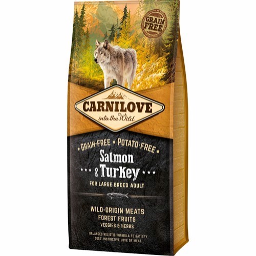 Carnilove Adult Large Breed Salmon & Turkey, 12 kg