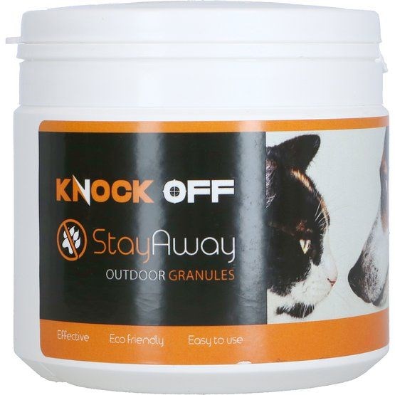 Gå Væk hund/kat til udendørs brug - Knock Stay Away Outdoor granulat