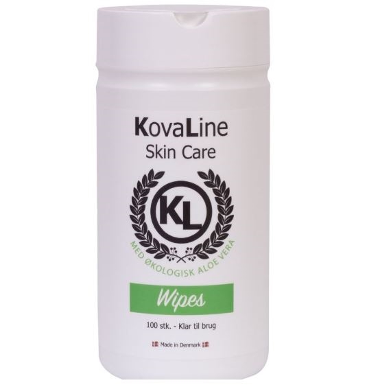 Kovaline RTU Wipes, Aloe Vera, 100stk