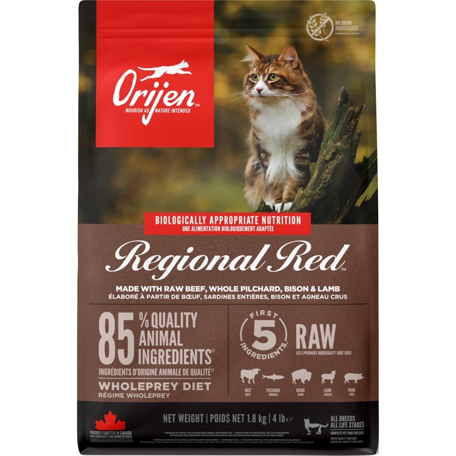 Orijen Cat Regional Red, 1.8 kg