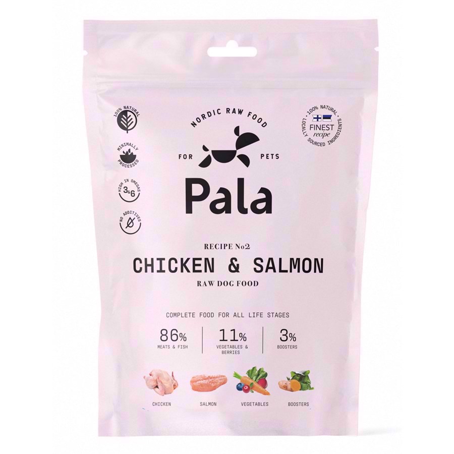 Pala Dog Food Chicken & Salmon, 400g - KORT DATO