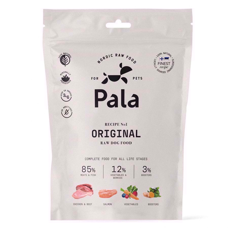 Pala Dog Food Original (kylling/laks/okse), 400g