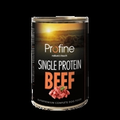 Profine Single Protein Beef dåsemad, 400g - SUPER TILBUD