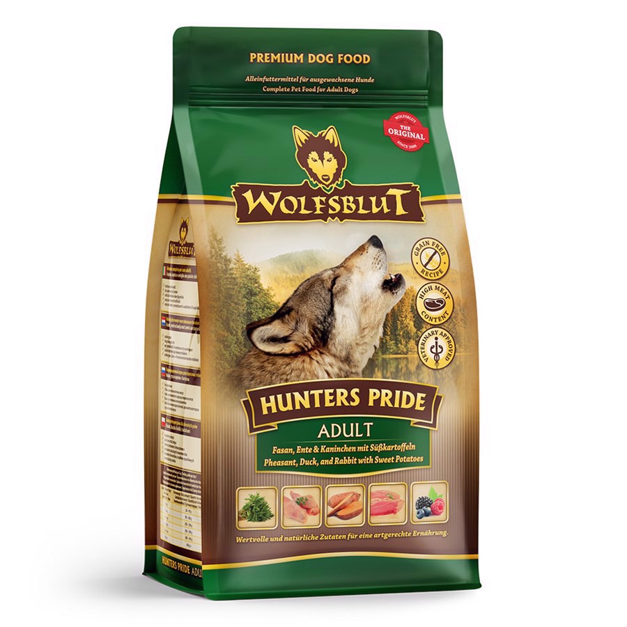 WolfsBlut Hunters Pride Adult smagsprøve, 400g