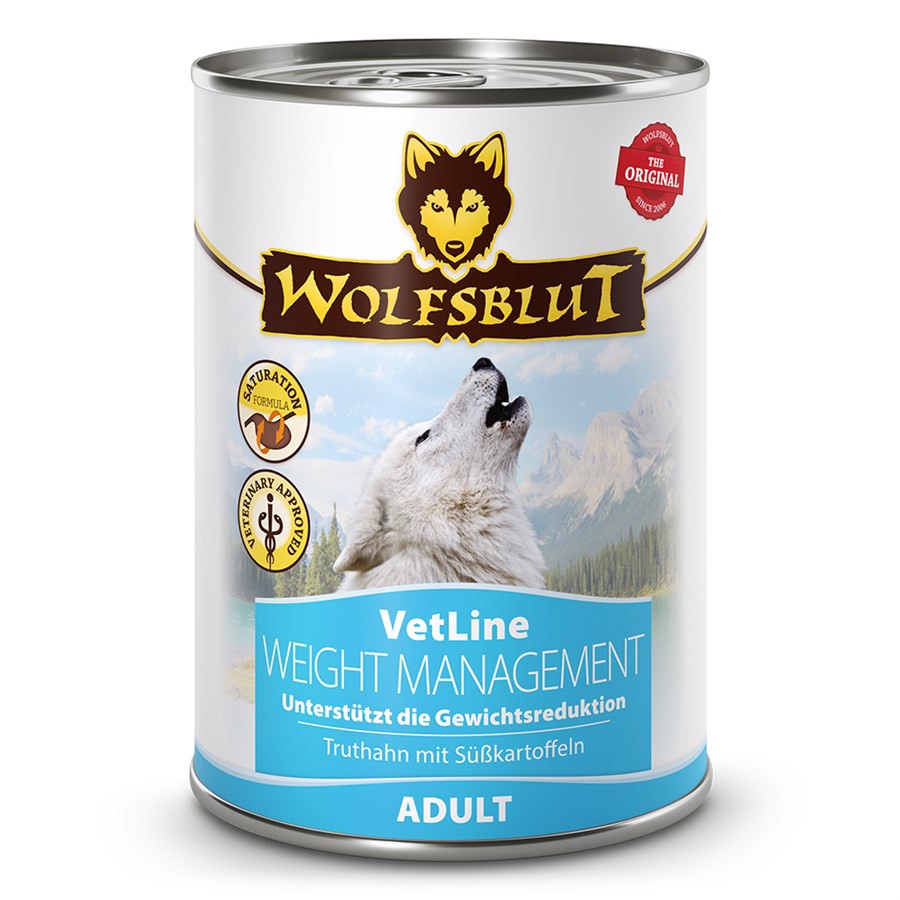 WolfsBlut VetLine Weight Management dåsemad, 395g