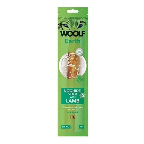 WOOLF Earth Noohide Sticks, 1 stk XL, Lamb