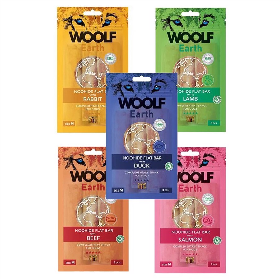 Woolf Noohide Sticks Mix - 5 x Medium poser